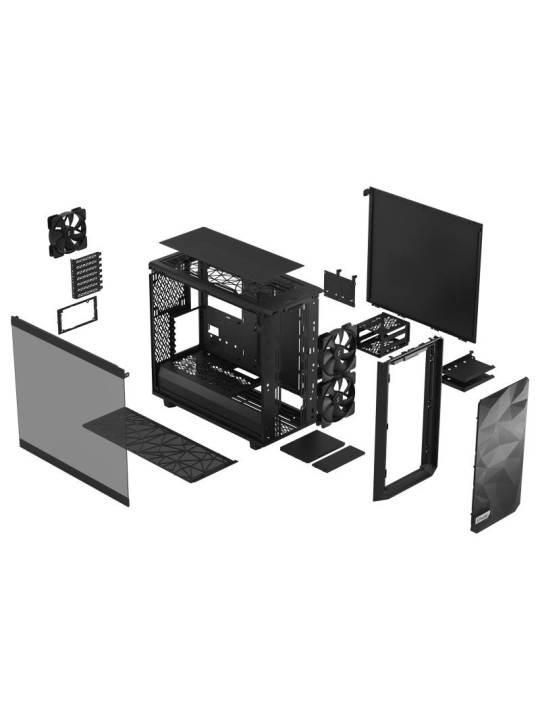 FRACTAL Meshify 2 Lite Black TG Light Tint