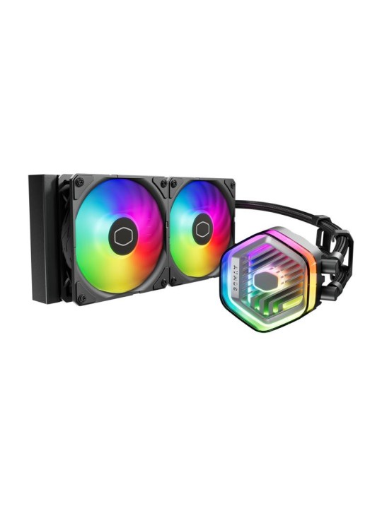 Cooler Master MasterLiquid 240 ATMOS Processeur Kit de refroidissement du liquide 12 cm Noir Cooler Master MasterLiquid 240 ATMOS Processeur Kit de refroidissement du liquide 12 cm Noir