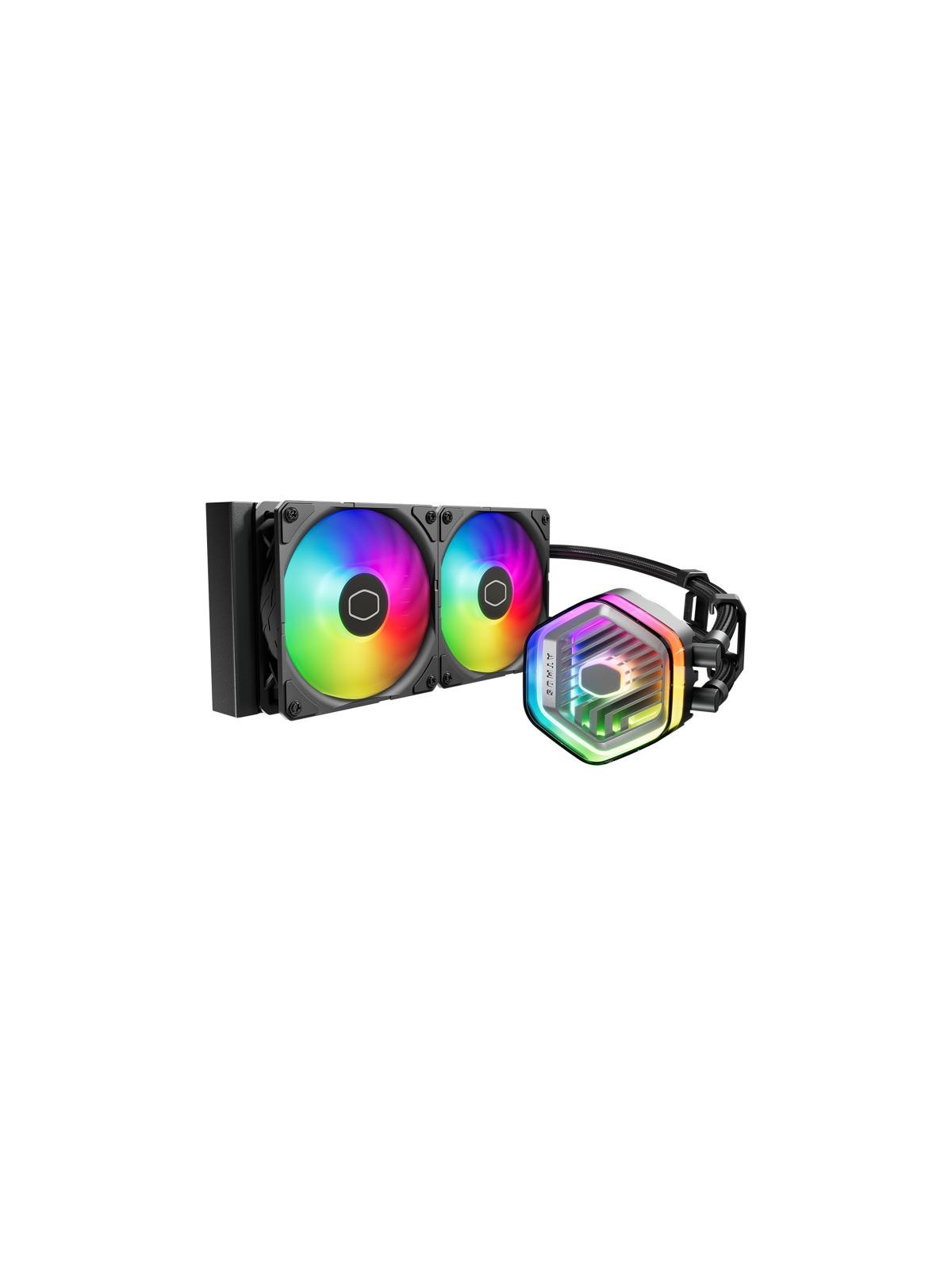 Cooler Master MasterLiquid 240 ATMOS Processeur Kit de refroidissement du liquide 12 cm Noir