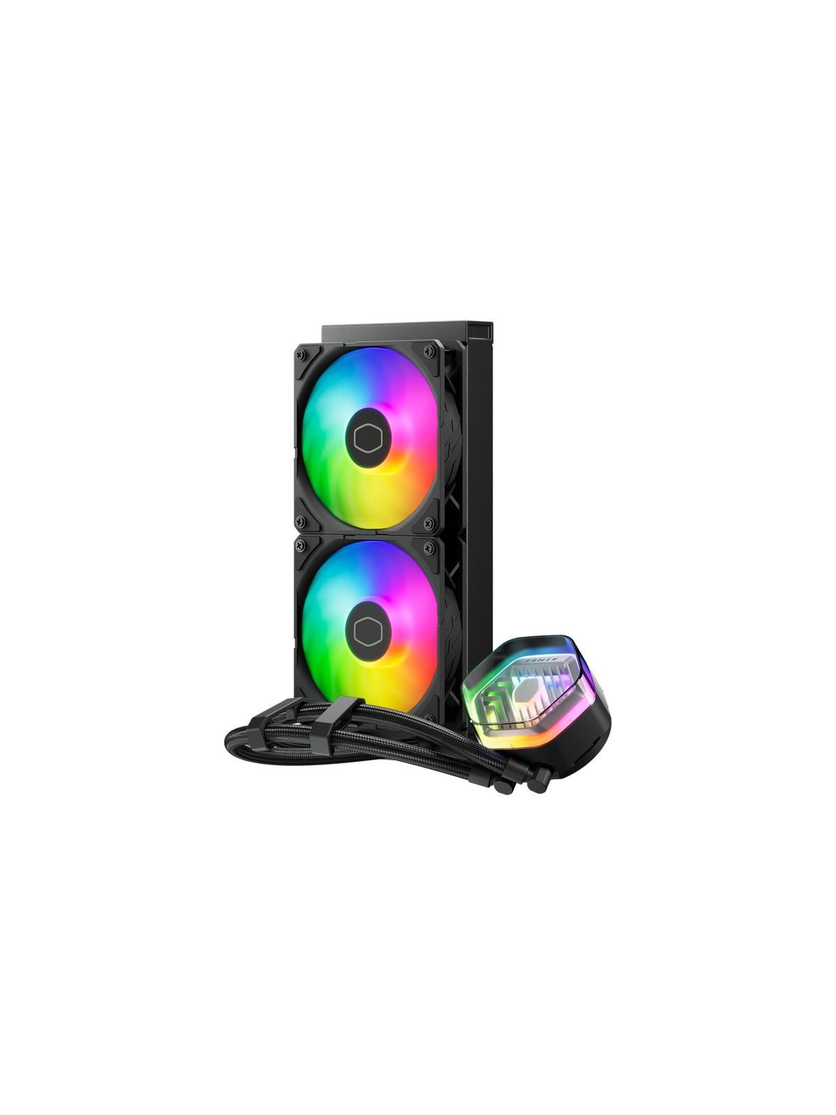 Cooler Master MasterLiquid 240 ATMOS Processeur Kit de refroidissement du liquide 12 cm Noir