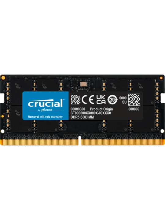 CRUCIAL SODIMM 16G (1x16G) DDR5-5600 *CT16G56C46S5T