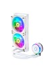 Cooler Master MasterLiquid PL240 Flux White Edition Boitier PC Kit de refroidissement du liquide 12 cm Blanc