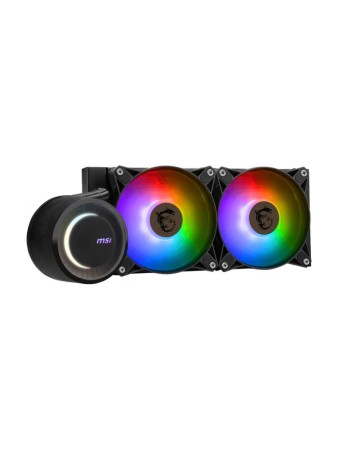 MSI MAG CORELIQUID E240 système de refroidissement d?ordinateur Carte-mère, Processeur Kit de refroidissement du liquide 12 cm