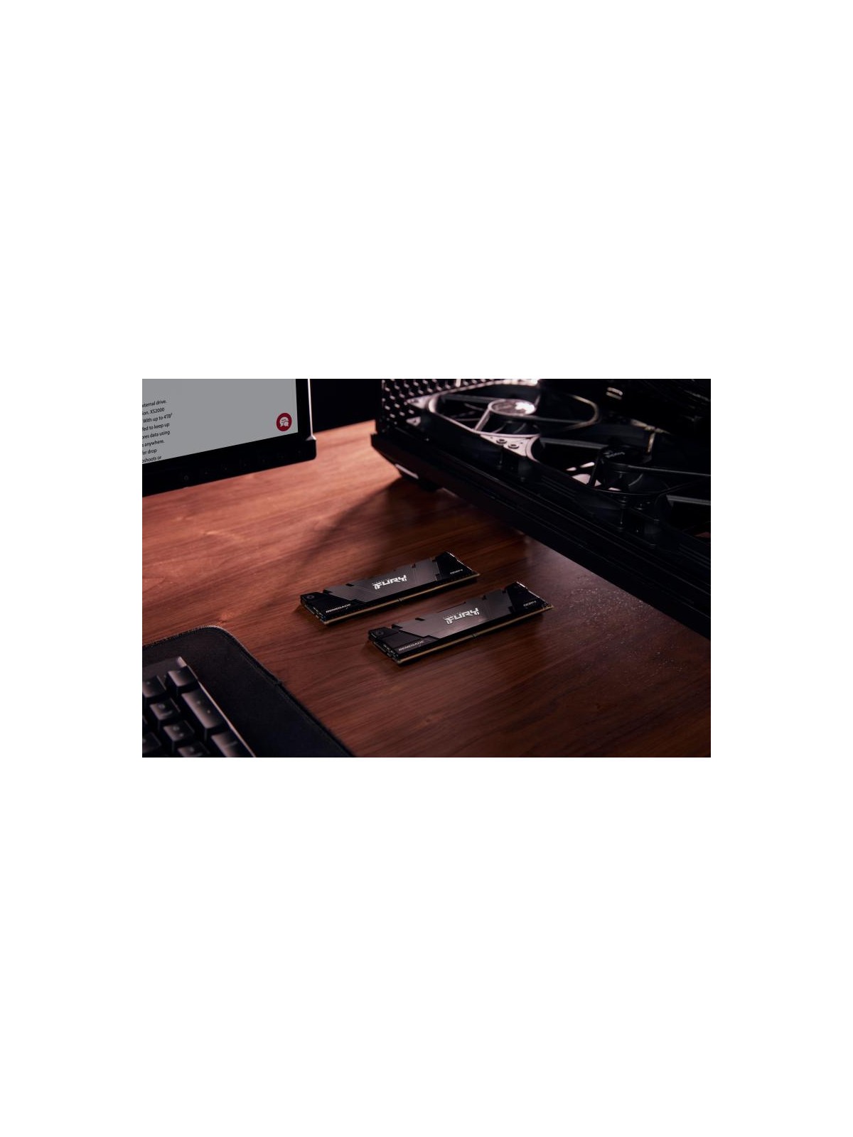 Kingston Technology FURY 32 Go 3600 MT/s DDR4 CL16 DIMM (Kits de 2) 2RX8 Renegade Black