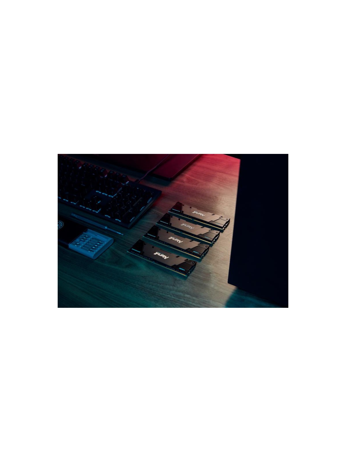 Kingston Technology FURY 32 Go 3600 MT/s DDR4 CL16 DIMM (Kits de 2) 2RX8 Renegade Black