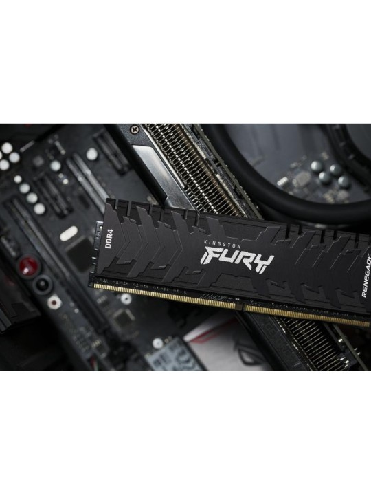 Kingston Technology FURY 32 Go 3600 MT/s DDR4 CL16 DIMM (Kits de 2) 2RX8 Renegade Black Kingston Technology FURY 32 Go 3600 MT/s DDR4 CL16 DIMM (Kits de 2) 2RX8 Renegade Black