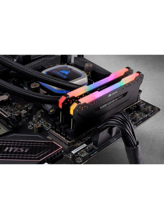 CORSAIR VENGEANCE RGB PRO SERIES 32 GO (2X16 GO) DDR4 3600 MHZ