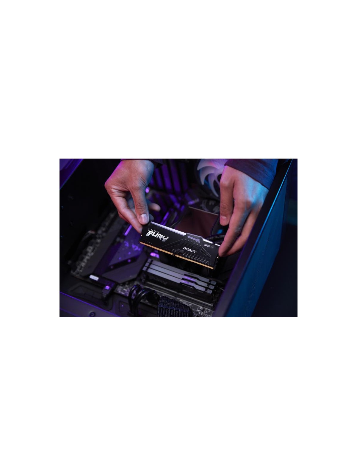 Kingston Technology FURY Beast 32 Go 5600 MT/s DDR5 CL36 DIMM (Kits de 2) RGB