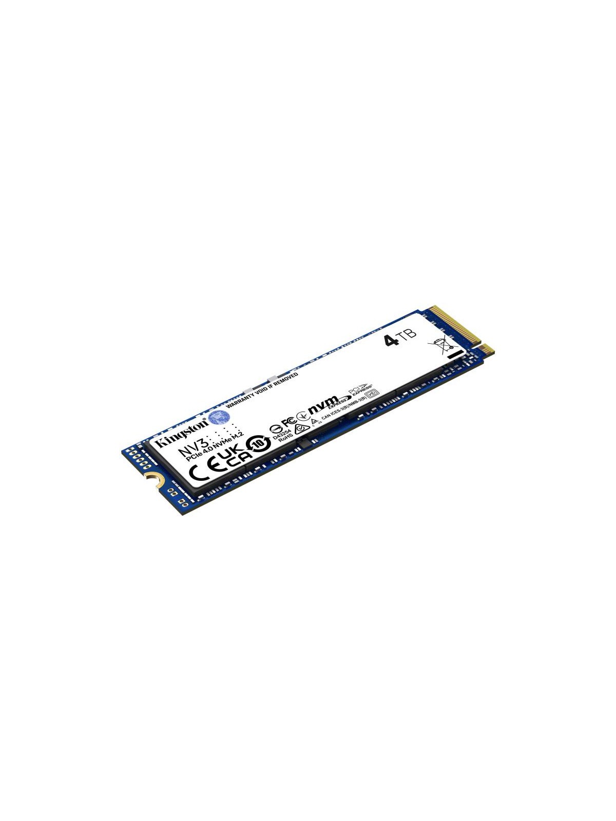 KINGSTON SSD NV3 4000G M.2 NVMe PCIe 4.0 *SNV3S/4000G