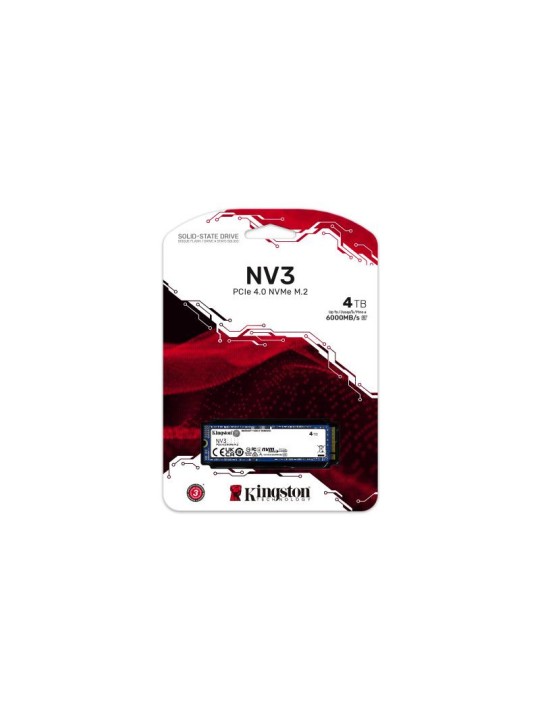 KINGSTON SSD NV3 4000G M.2 NVMe PCIe 4.0 *SNV3S/4000G