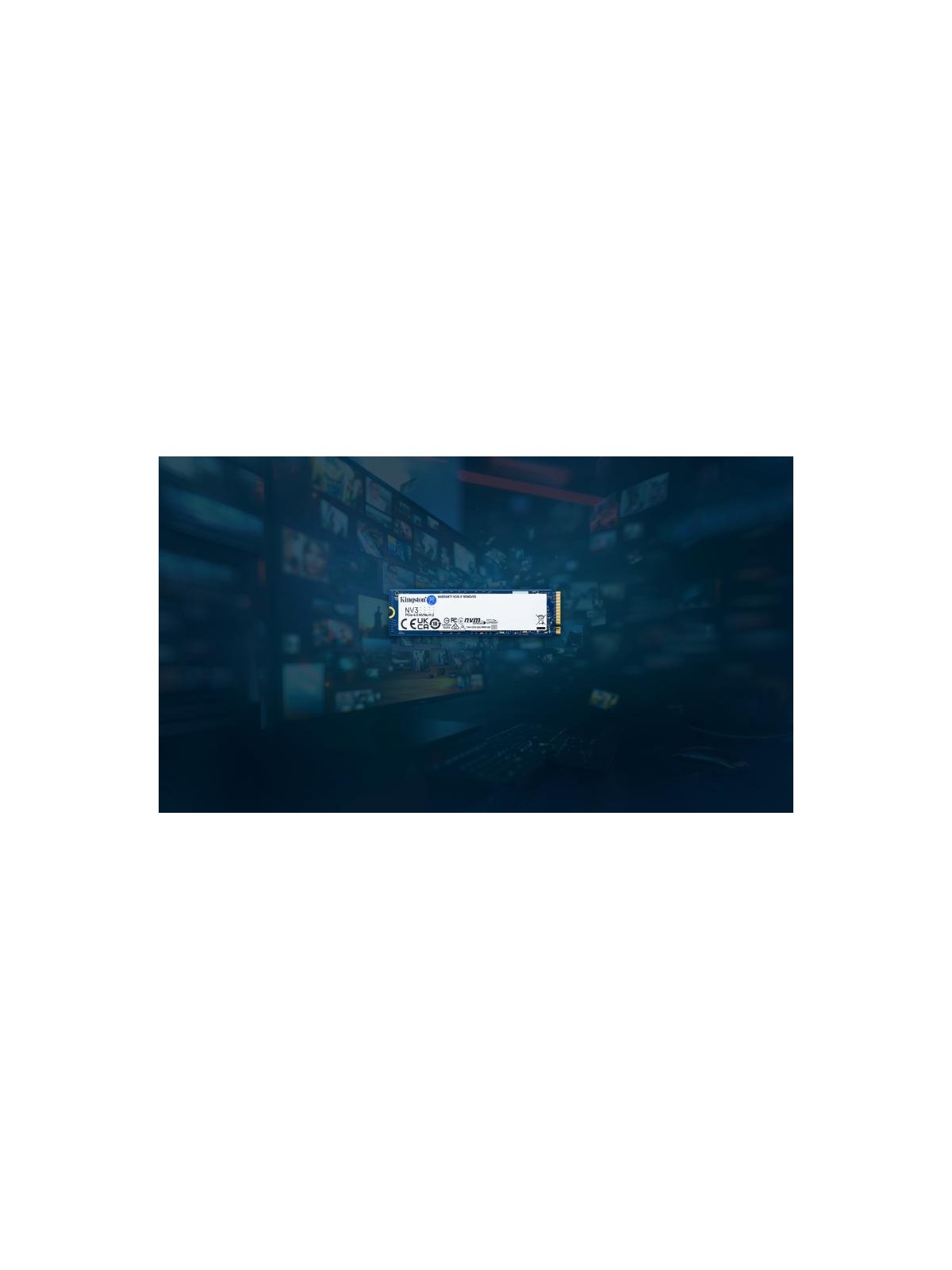 KINGSTON SSD NV3 4000G M.2 NVMe PCIe 4.0 *SNV3S/4000G