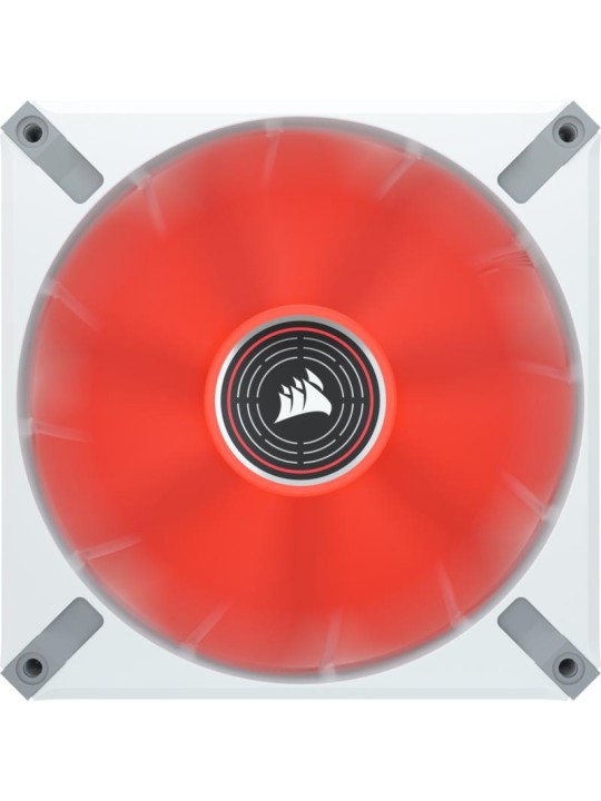 CORSAIR ML140 LED ELITE BLANC 140mm Magnetic Levitation Rouge SINGLE PACK