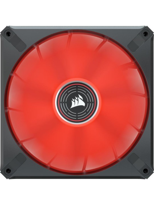 CORSAIR ML140 LED ELITE 140mm Magnetic Levitation Rouge SINGLE PACK