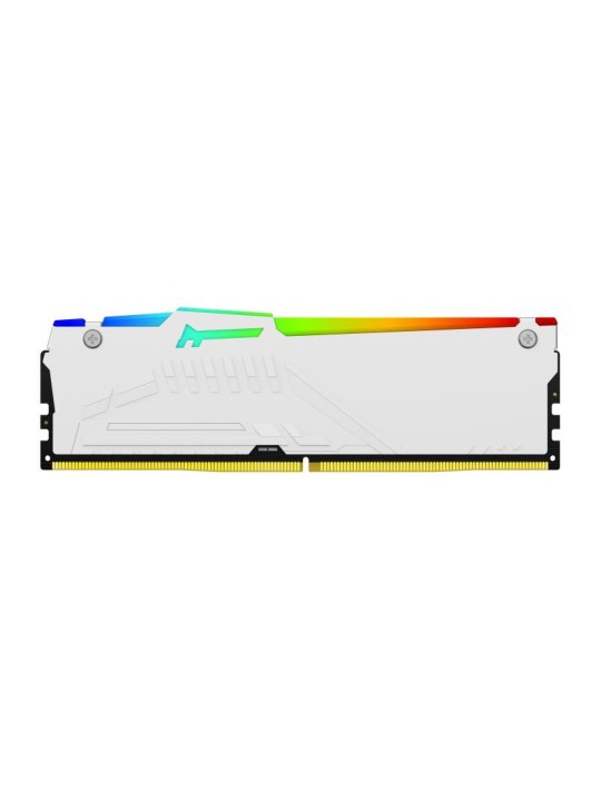 Kingston Technology FURY Beast 32GB 6000MT/s DDR5 CL36 DIMM (Kits de 2) White RGB EXPO