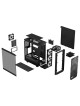 FRACTAL DESIGN AB  Meshify 2 Compact Lite RGB Black TG Light tint
