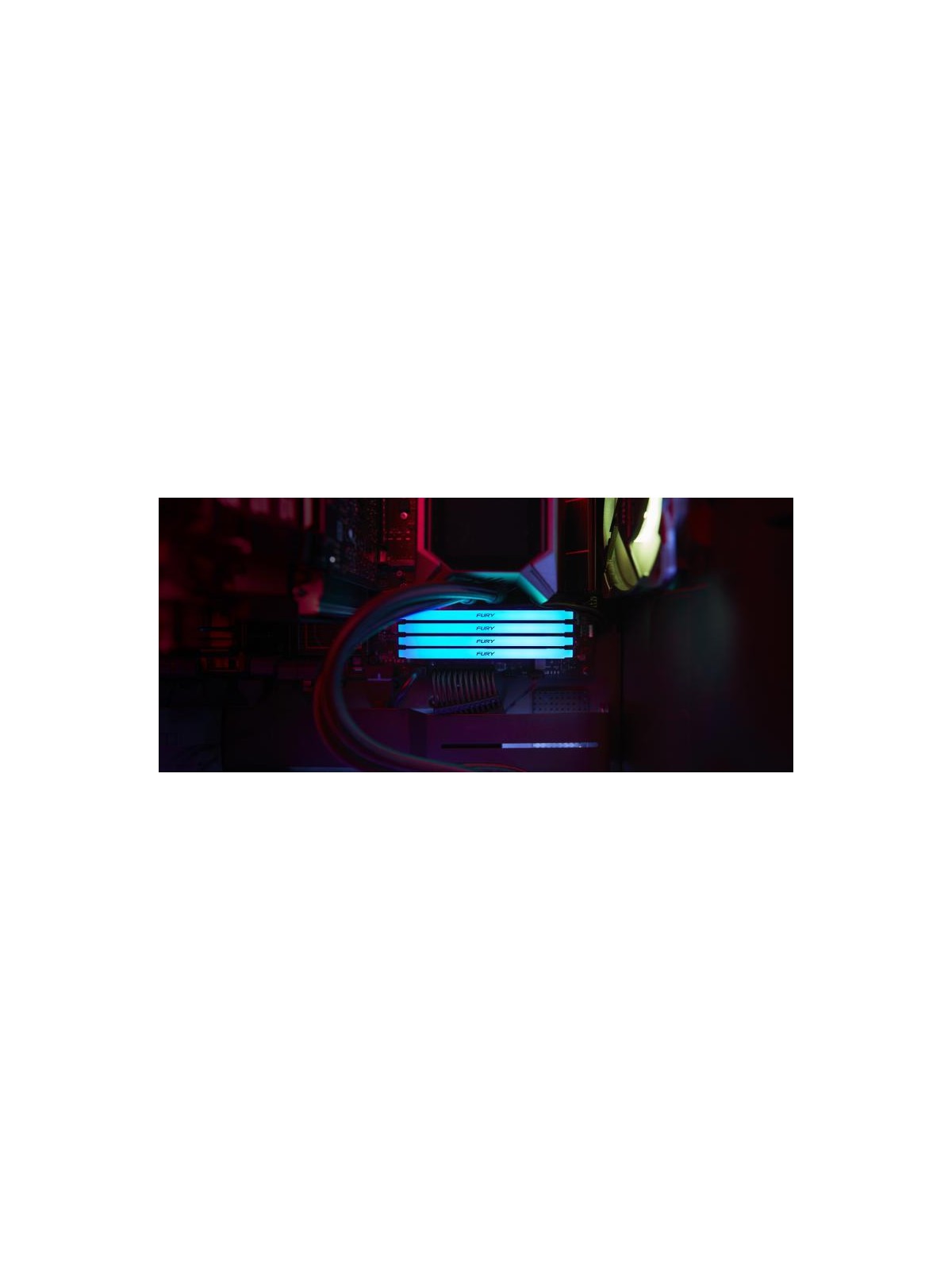 KINGSTON 16G  (2x8G) D4 3600Mhz FURY Beast Rgb*KF436C17BB2AK2/16