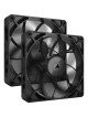 Corsair iCUE LINK RX140 MAX Boitier PC Ventilateur 14 cm Noir 2 pièce(s)