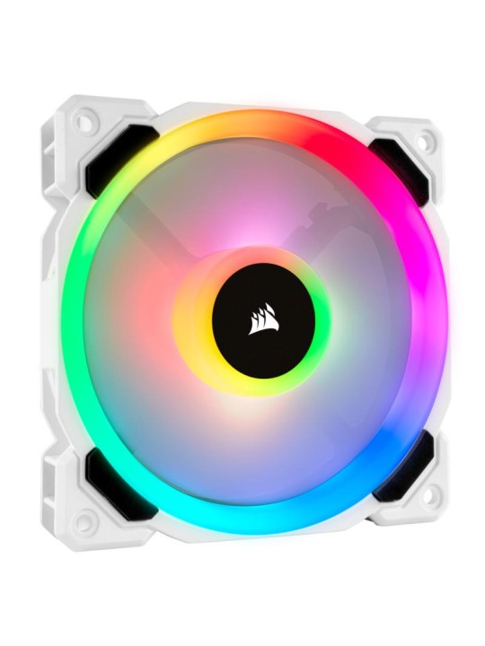 CORSAIR LL120 Pro LED RGB 120mm Blanc Pack de 3
