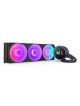 NZXT Kraken Elite 360 RGB Processeur Refroidisseur de liquide tout-en-un 12 cm Noir 1 pièce(s)