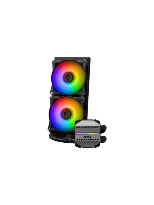 MSI MAG CORELIQUID M240 système de refroidissement d?ordinateur Processeur Refroidisseur de liquide tout-en-un 24 cm Noir