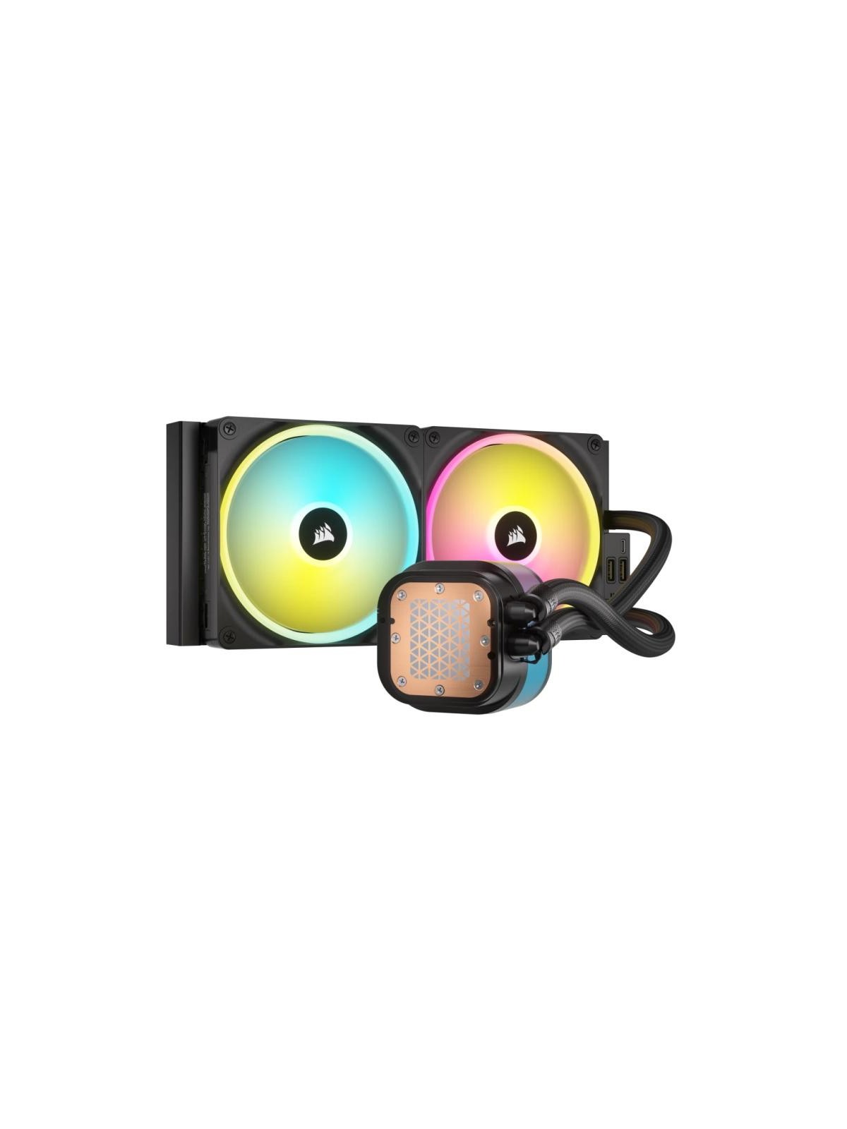Corsair H115I Processeur Kit de refroidissement du liquide 14 cm Noir