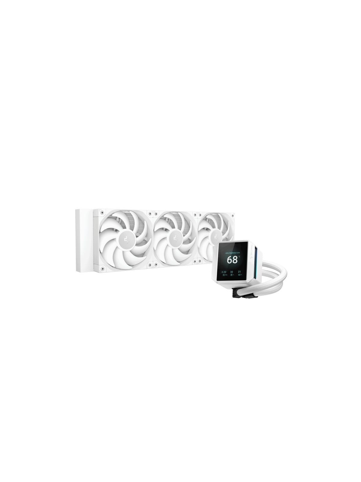 DeepCool Mystique 360 WH Processeur Refroidisseur de liquide tout-en-un 12 cm Blanc 1 pièce(s)