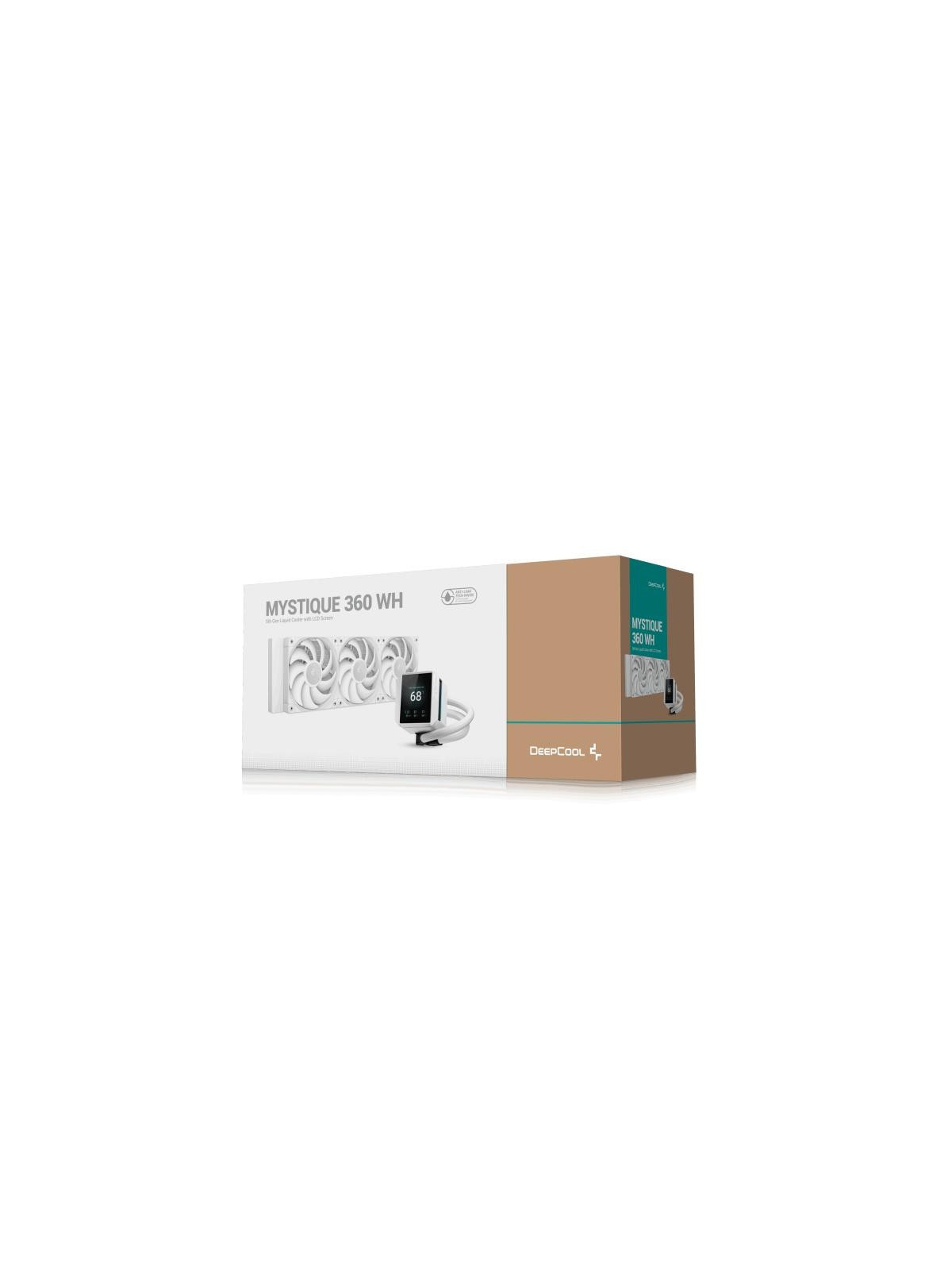 DeepCool Mystique 360 WH Processeur Refroidisseur de liquide tout-en-un 12 cm Blanc 1 pièce(s)
