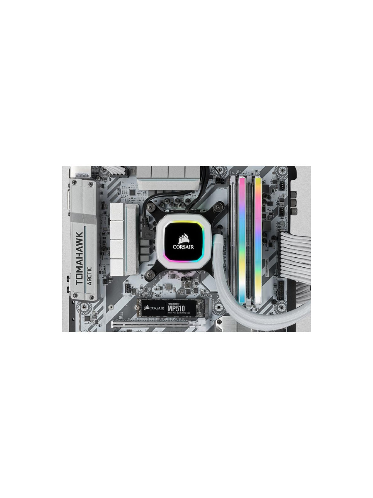 CORSAIR VENGEANCE RGB PRO D4 3200 16G (2x8G) CMH16GX4M2E3200C16W VENGEANCE PRO S