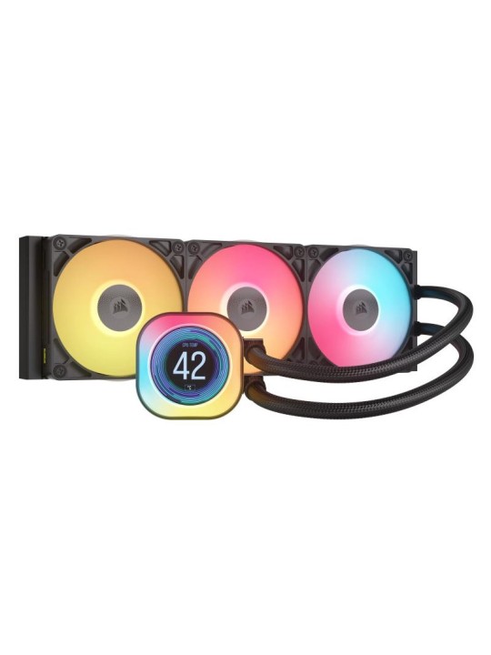 Corsair iCUE LINK TITAN 240 RX LCD Processeur Refroidisseur d'air 12 cm Noir 1 pièce(s) Corsair iCUE LINK TITAN 240 RX LCD Processeur Refroidisseur d'air 12 cm Noir 1 pièce(s)