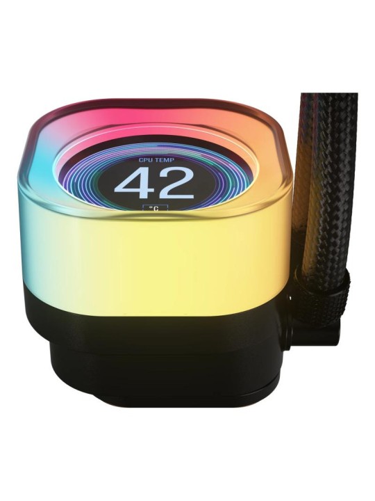 Corsair iCUE LINK TITAN 240 RX LCD Processeur Refroidisseur d'air 12 cm Noir 1 pièce(s) Corsair iCUE LINK TITAN 240 RX LCD Processeur Refroidisseur d'air 12 cm Noir 1 pièce(s)