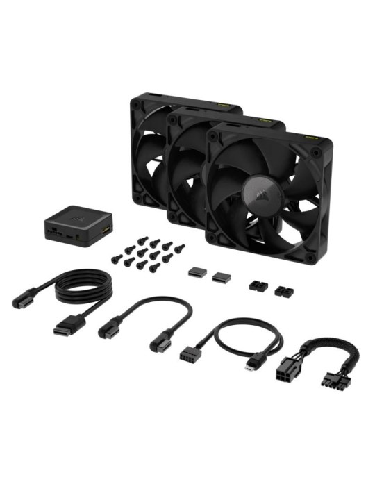 Corsair iCUE LINK RX120 Boitier PC Ventilateur 12 cm Noir 3 pièce(s)