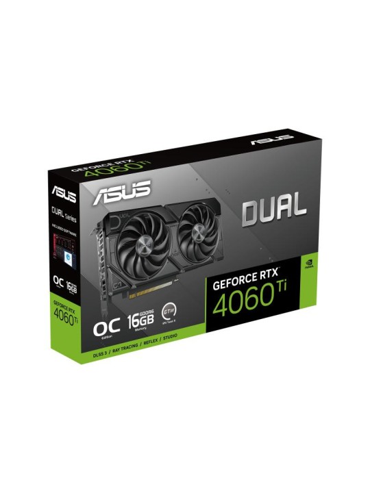 ASUS Dual GeForce RTX 4060 Ti EVO OC Edition 16GB GDDR6 ASUS Dual GeForce RTX 4060 Ti EVO OC Edition 16GB GDDR6