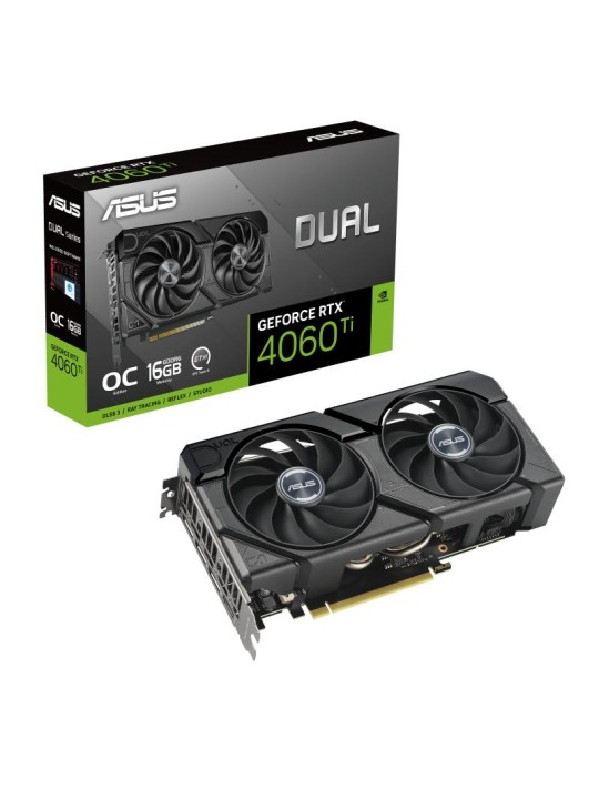 ASUS Dual GeForce RTX 4060 Ti EVO OC Edition 16GB GDDR6 ASUS Dual GeForce RTX 4060 Ti EVO OC Edition 16GB GDDR6