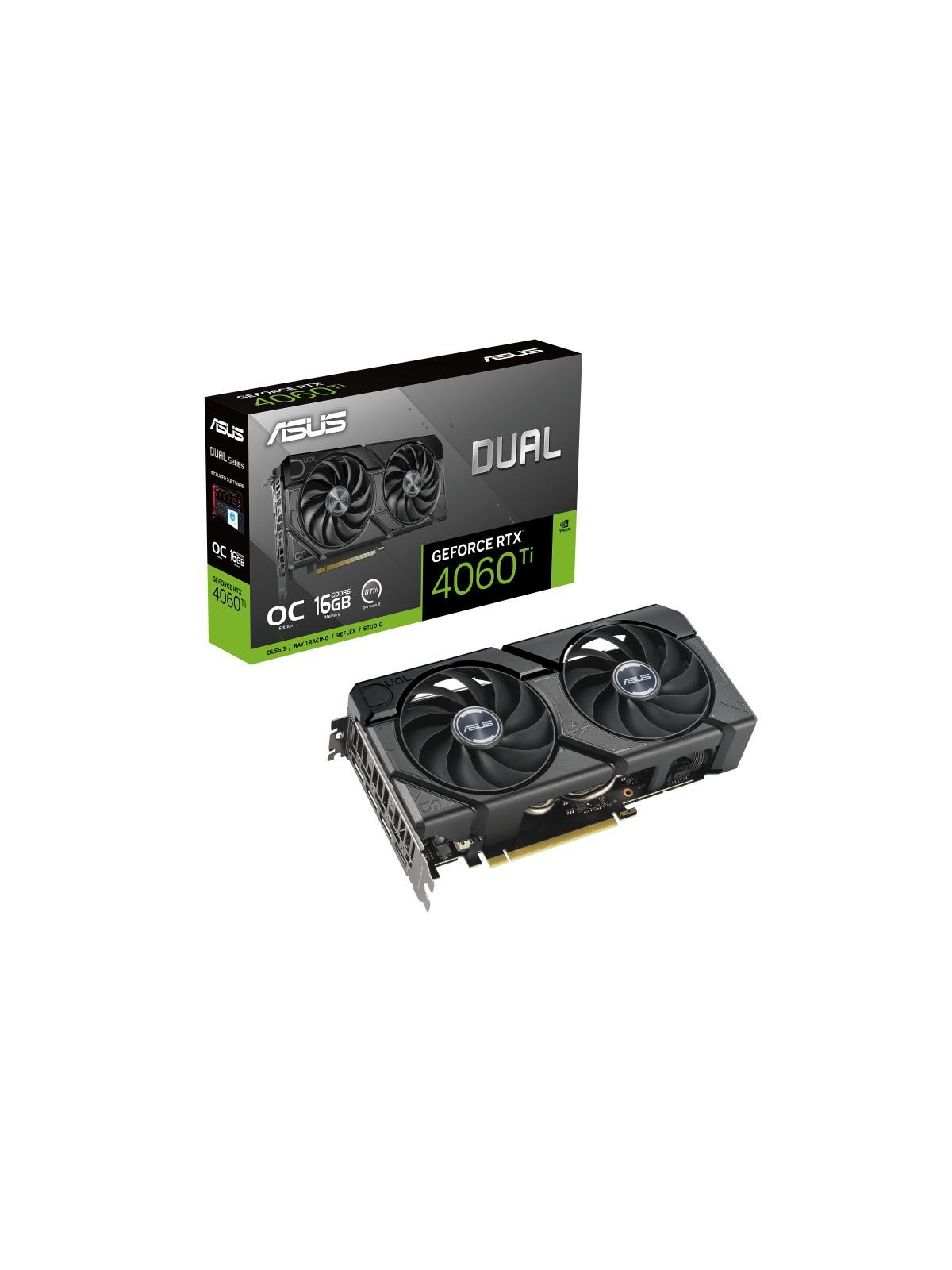 ASUS Dual GeForce RTX 4060 Ti EVO OC Edition 16GB GDDR6