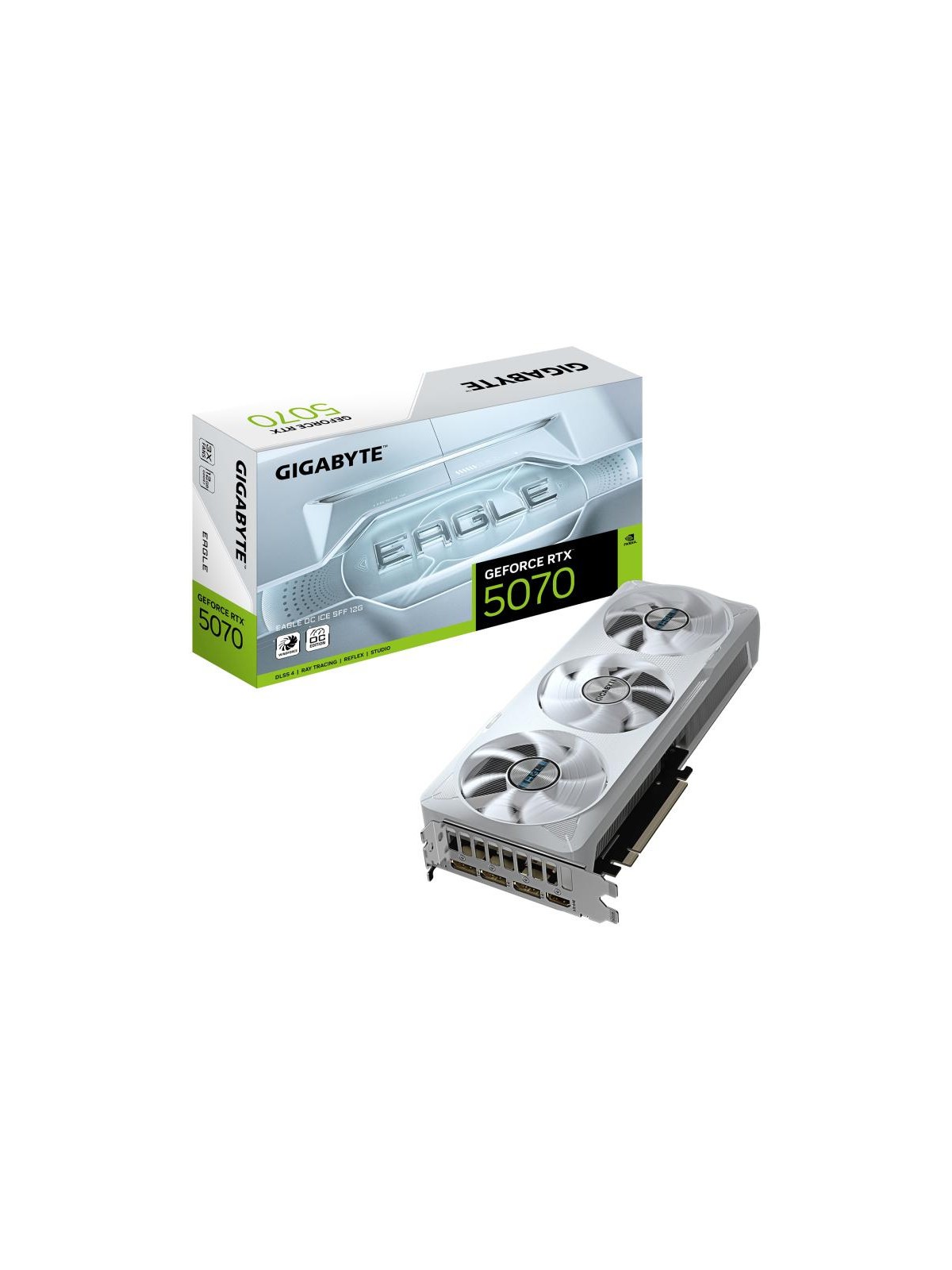 GIGABYTE GeForce RTX 5070 EAGLE OC ICE SFF 12G