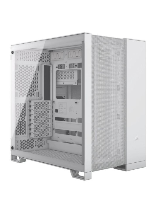 CORSAIR 6500D AIRFLOW Mid-Tower Dual Chamber PC Case-WHITE CORSAIR 6500D AIRFLOW Mid-Tower Dual Chamber PC Case-WHITE