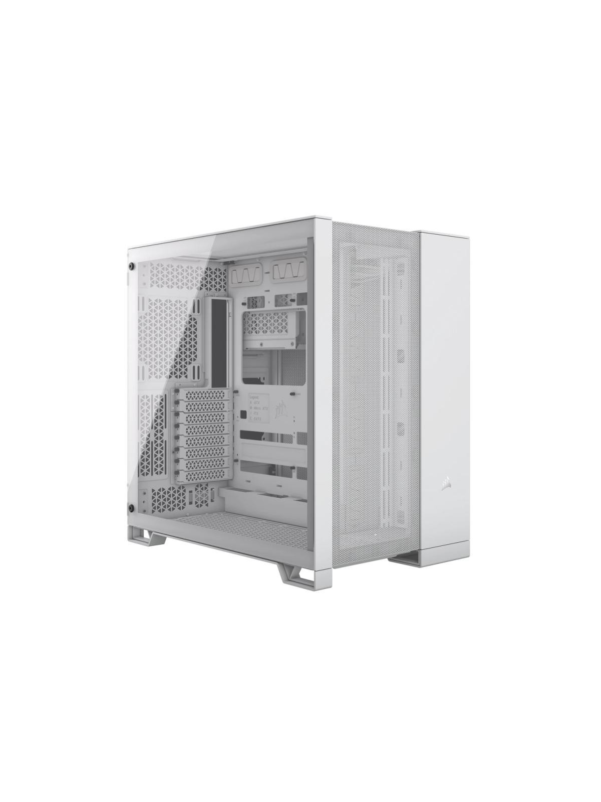 CORSAIR 6500D AIRFLOW Mid-Tower Dual Chamber PC Case-WHITE