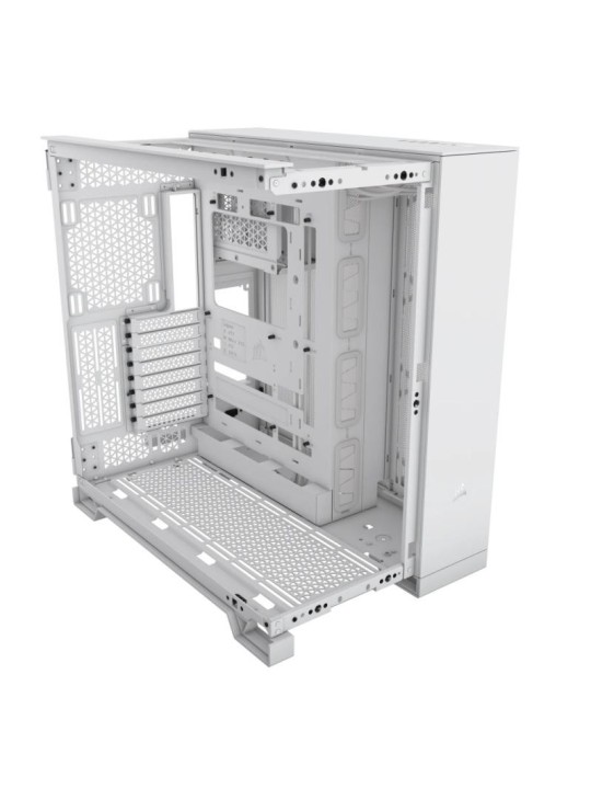 CORSAIR 6500D AIRFLOW Mid-Tower Dual Chamber PC Case-WHITE CORSAIR 6500D AIRFLOW Mid-Tower Dual Chamber PC Case-WHITE