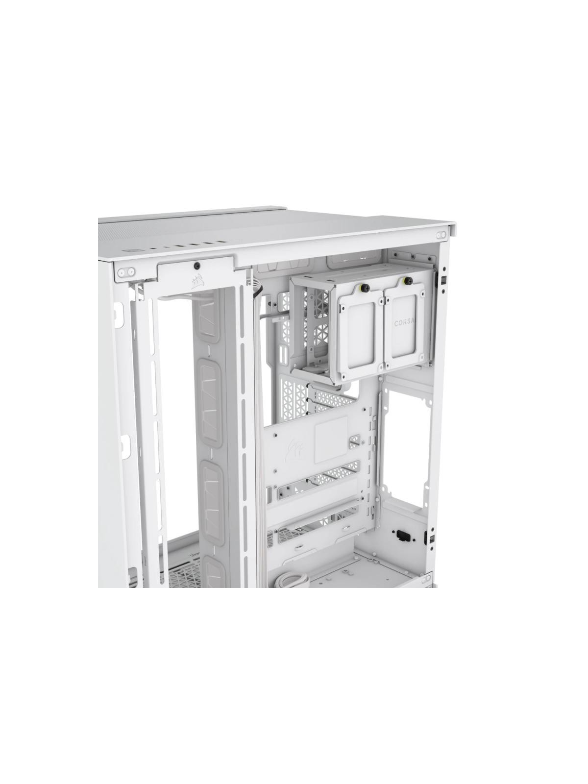 CORSAIR 6500D AIRFLOW Mid-Tower Dual Chamber PC Case-WHITE
