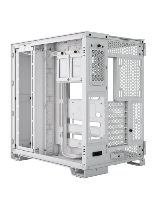 CORSAIR 6500D AIRFLOW Mid-Tower Dual Chamber PC Case-WHITE CORSAIR 6500D AIRFLOW Mid-Tower Dual Chamber PC Case-WHITE