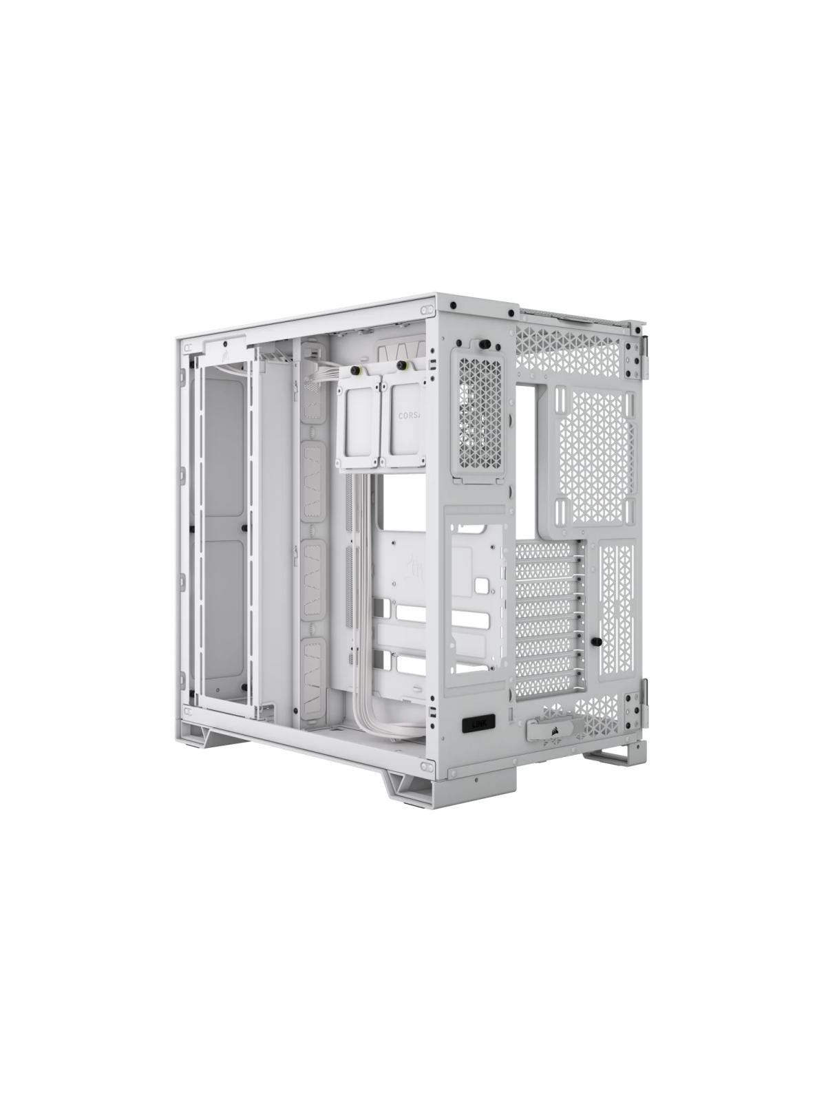 CORSAIR 6500D AIRFLOW Mid-Tower Dual Chamber PC Case-WHITE