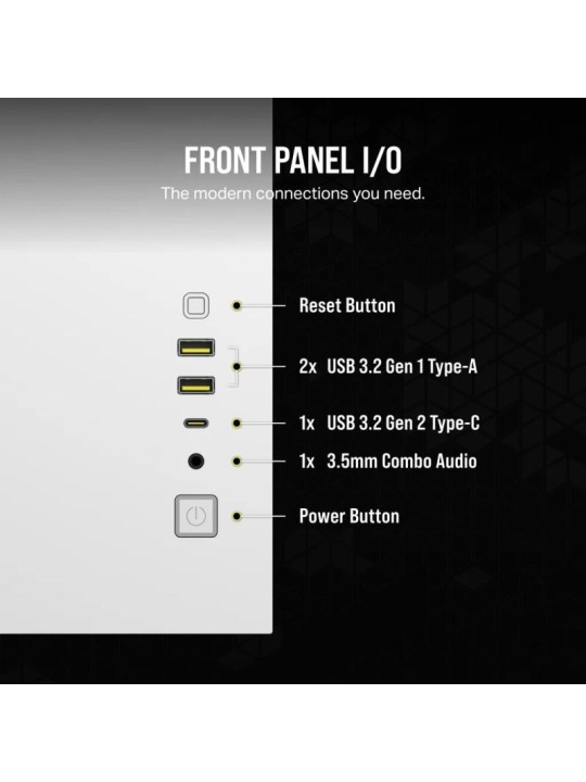 CORSAIR 2500X BLANC